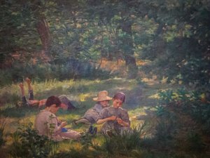 Niños en la Hierba